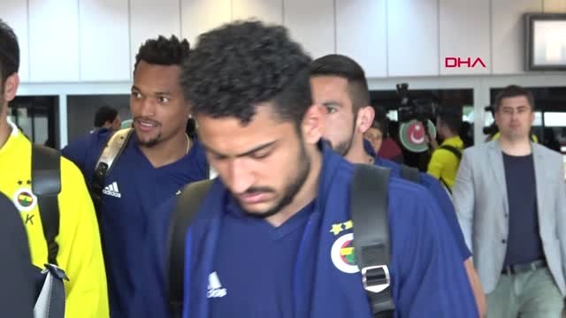 Spor Fenerbahçe Kafilesi Erzurum'a Geldi