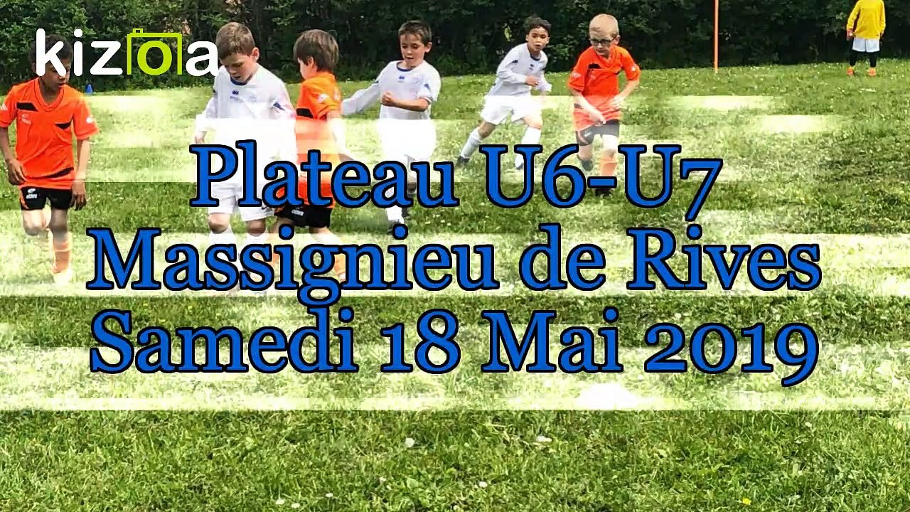 Plateau U6/U7 à Massignieu du samedi 18/05/2019