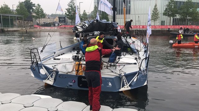 Le départ de la Normandy Channel Race