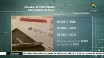 Canadá: las solicitudes de refugio se disparan