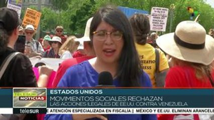 EE.UU: activistas denuncian violación de la soberanía venezolana
