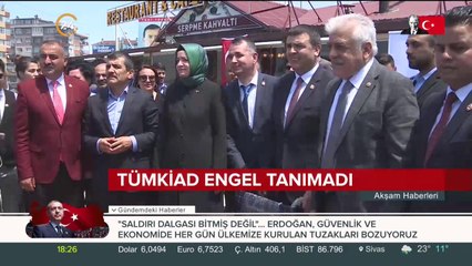 TÜMKİAD engel tanımadı