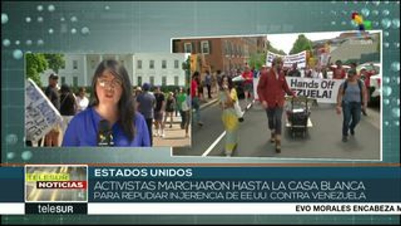 teleSUR Noticias: Repudian injerencia del Gob. de EEUU contra Vzla