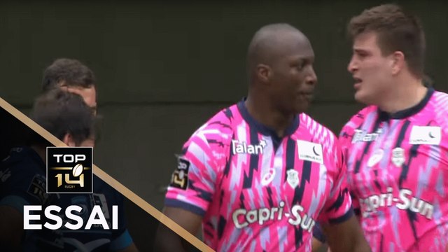 TOP 14 - Essai Sekou MACALOU 2 (SFP) - Montpellier - Paris - J25 - Saison 2018/2019