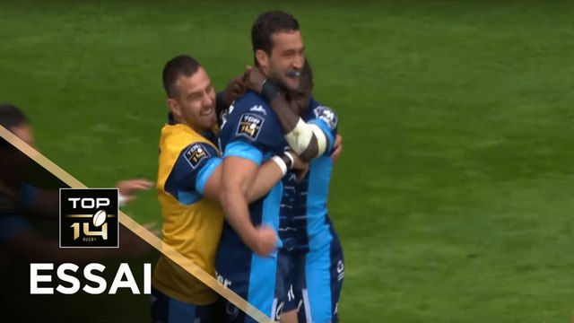 TOP 14 - Essai Henry IMMELMAN (MHR) - Montpellier - Paris - J25 - Saison 2018/2019