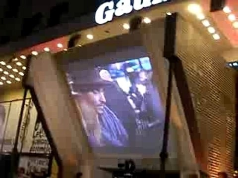 Johnny Depp & Tim Burton - Avant-première Sweeney Todd