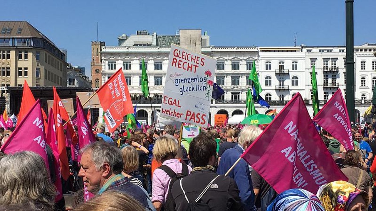 Zehntausende gegen Rechtsruck: 'Ein Europa für alle'