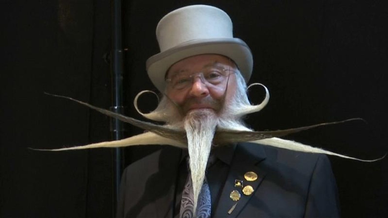 Weltmeisterschaft in Antwerpen: Wer hat den schönsten Bart?