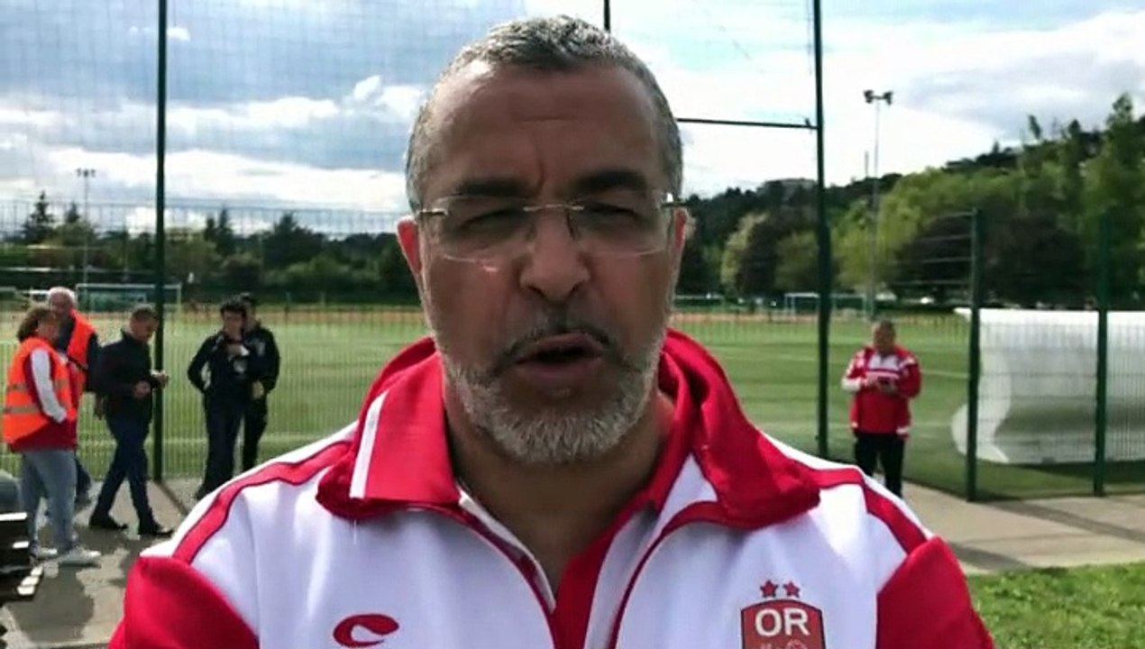 Coupe du Rhône (1/4 de finale) – Mohamed MERAH réagit après l’élimination de l’O. RILLIEUX contre le FC LYON