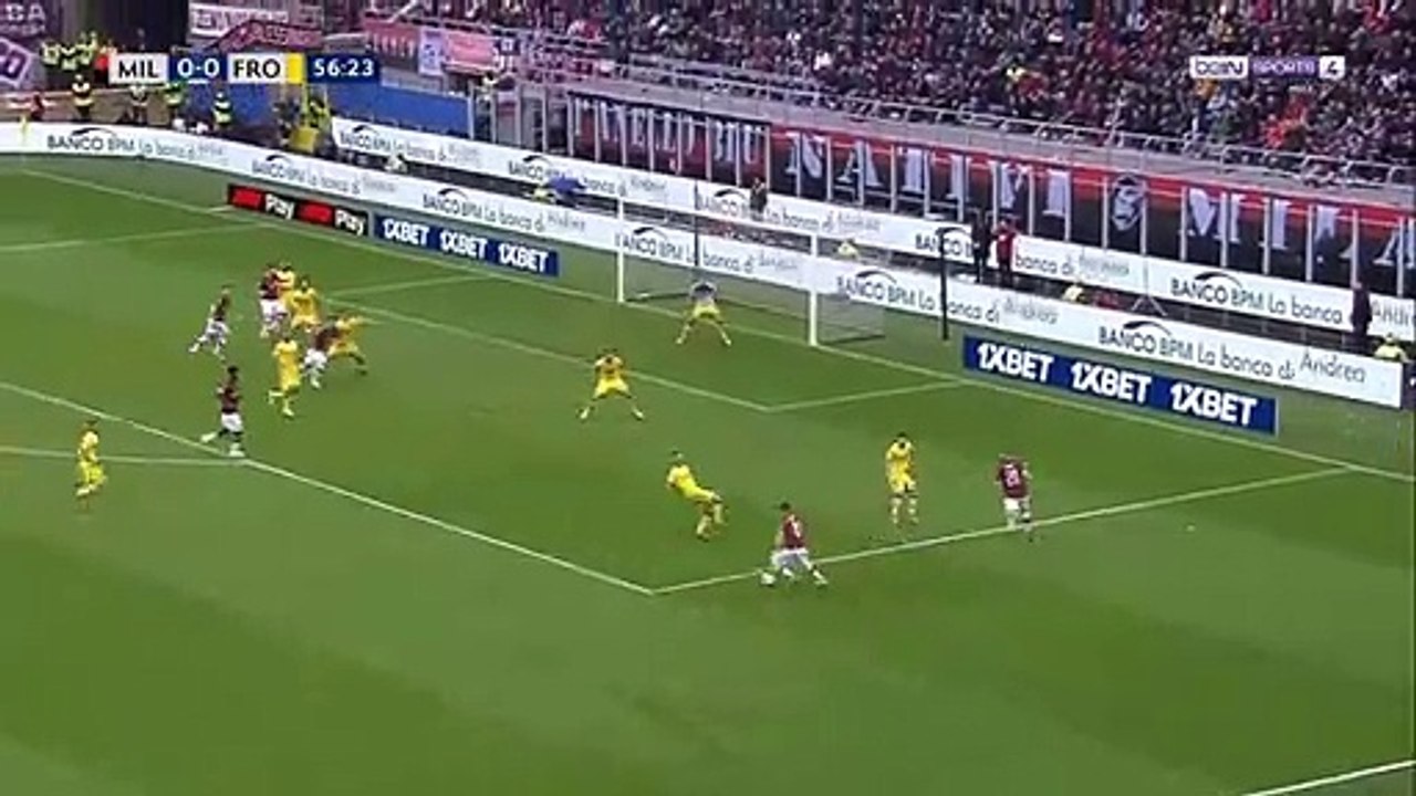 Piatek goal against Frosinone