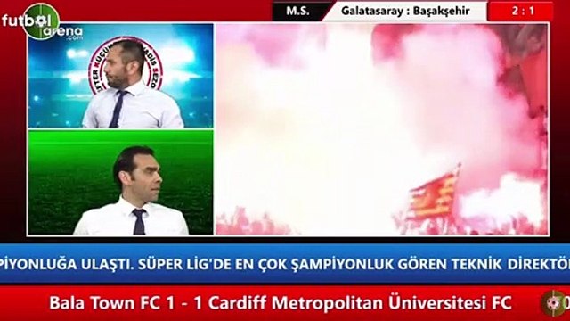 Cenk Özcan: Cüneyt Çakır maçın üstesinden çok iyi geldi