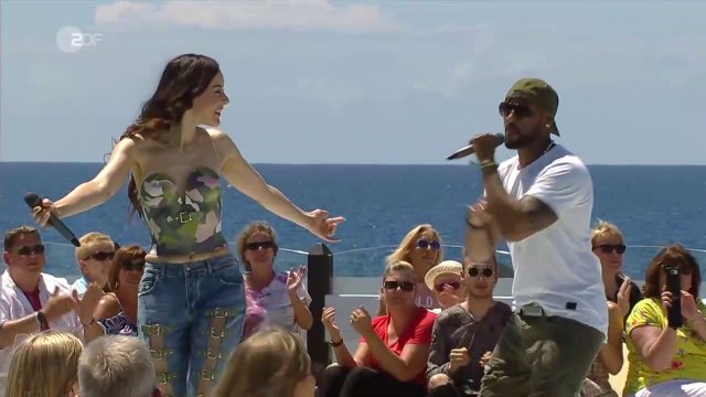 Blümchen [Blossom / Jasmin Wagner] feat. Raykuba - Herz an Herz 2019 (Live @ ZDF-Fernsehgarten on tour, Gran Canaria, 21.04.2019)