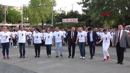 Yalova 19 Mayıs'ta Saat 19'u 19 Geçe 250 Bin Kişi Atabarı Oynadı