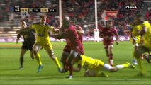 Toulon / Clermont : L'essai de Pietersen face à Clermont