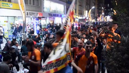Galatasaray'ın şampiyonluk kutlamaları - HAKKARİ