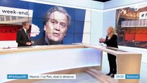 Européennes : Marine Le Pen et Emmanuel Macron s'offrent un duel à distance