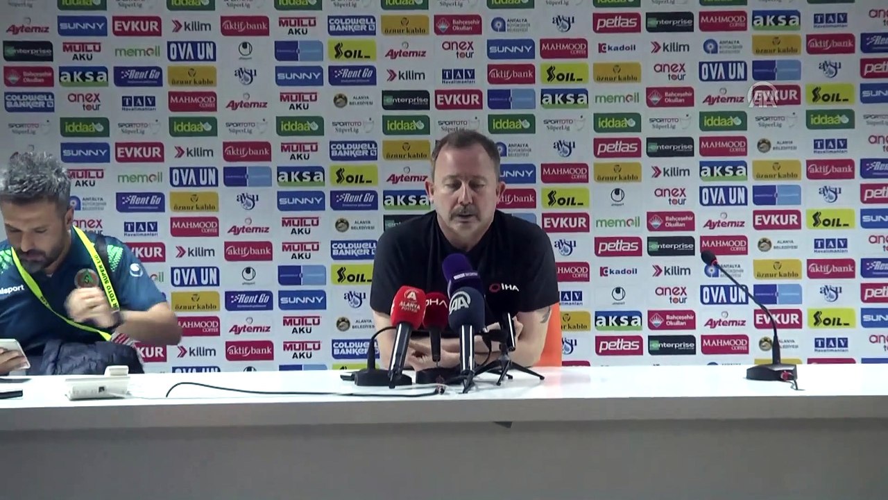 Aytemiz Alanyaspor-Çaykur Rizespor maçının ardından - ANTALYA