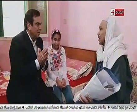 جورج قرداحى يسلم جائزة اسم من مصر للحاج سيد من الخانكة
