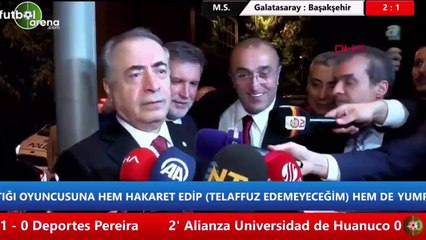 Musafa Cengiz: "17 taıma saygı ve teşekkürlerimi iletiyorum"