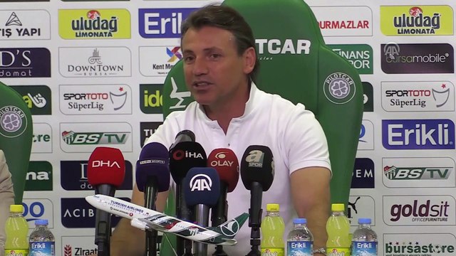 Bursaspor-Göztepe maçının ardından - Tamer Tuna - BURSA