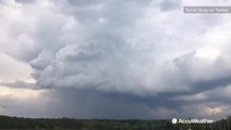 Timelapse of stunning storm
