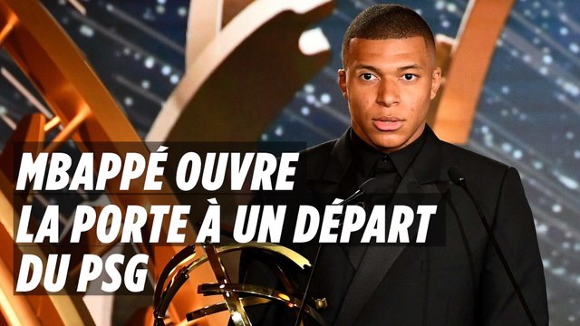 Kylian Mbappé ouvre grand la porte à un départ du PSG