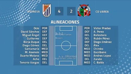 Resumen partido entre Oyonesa y CD Varea Jornada 38 Tercera División