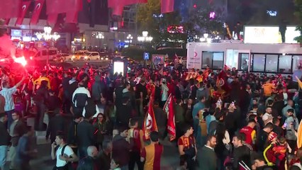 Galatasaray'ın şampiyonluk kutlamaları (1) - ANKARA