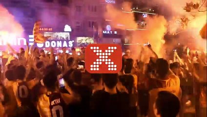 Manisa'da şampiyonluk kutlamaları