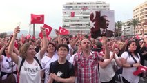 Fener Alayında 350 Metrelik Atatürk Posteri Açıldı - İzmir