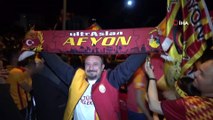 Afyonkarahisar’da Galatasaray’ın şampiyonluğu coşkuyla kutlandı