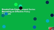 Brooks/Cole Empowerment Series: Becoming an Effective Policy Advocate
