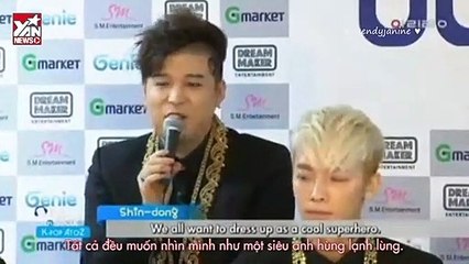 Các thành viên của SUPERJUNIOR hóa thân thành nhân vật phim.