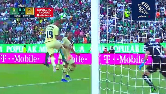 Club Leon vs Club America 0-1 - Goal & Highlights