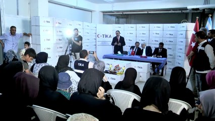 TİKA'dan Irak'taki ihtiyaç sahibi Türkmenlere gıda yardımı - ERBİL