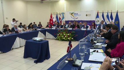 Dışişleri Bakanı Çavuşoğlu, “SICA' forumuna katıldı - GUATEMALA