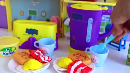 Cooking toys Peppa Pig Play Doh Breakfast