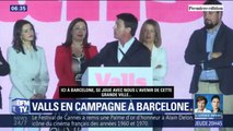 Il est en mauvaise position dans les sondages, mais Manuel Valls accélère sa campagne pour la mairie de Barcelone