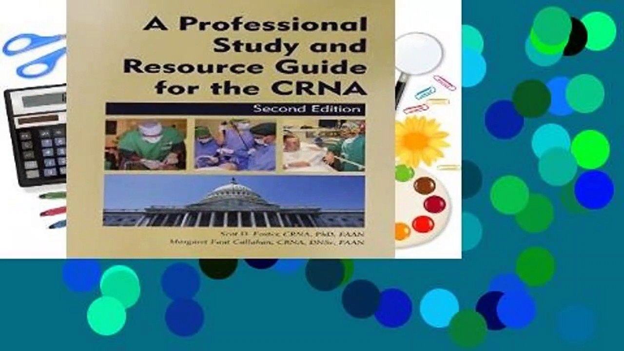 Full version  Title: Professional Study and Resource Guide for the CRNA  For Kindle
