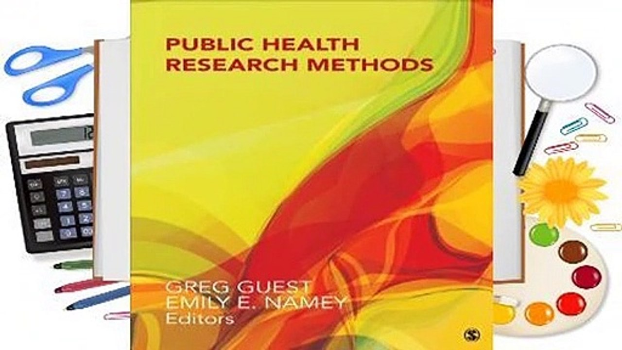 Full E-book Public Health Research Methods  For Free