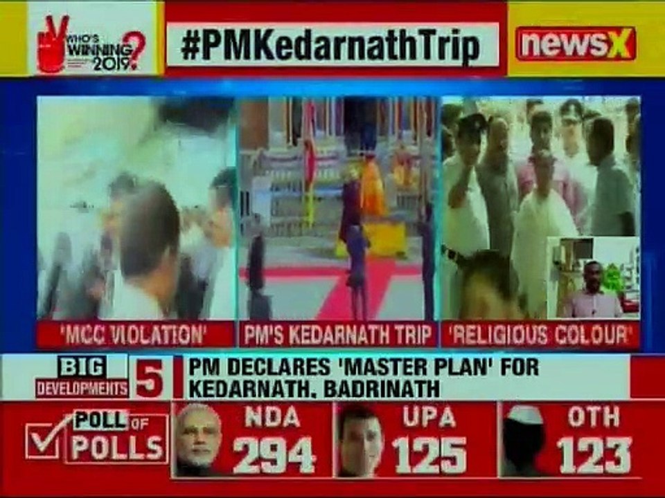 TDP, TMC writes to EC against PM Narendra Modi's Kedarnath-Badrinath Visit; Violation of MCC