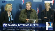 C'est l'ancien conseiller de Donald Trump ... Comment l'américain Steve Bannon soutient Marine Le Pen