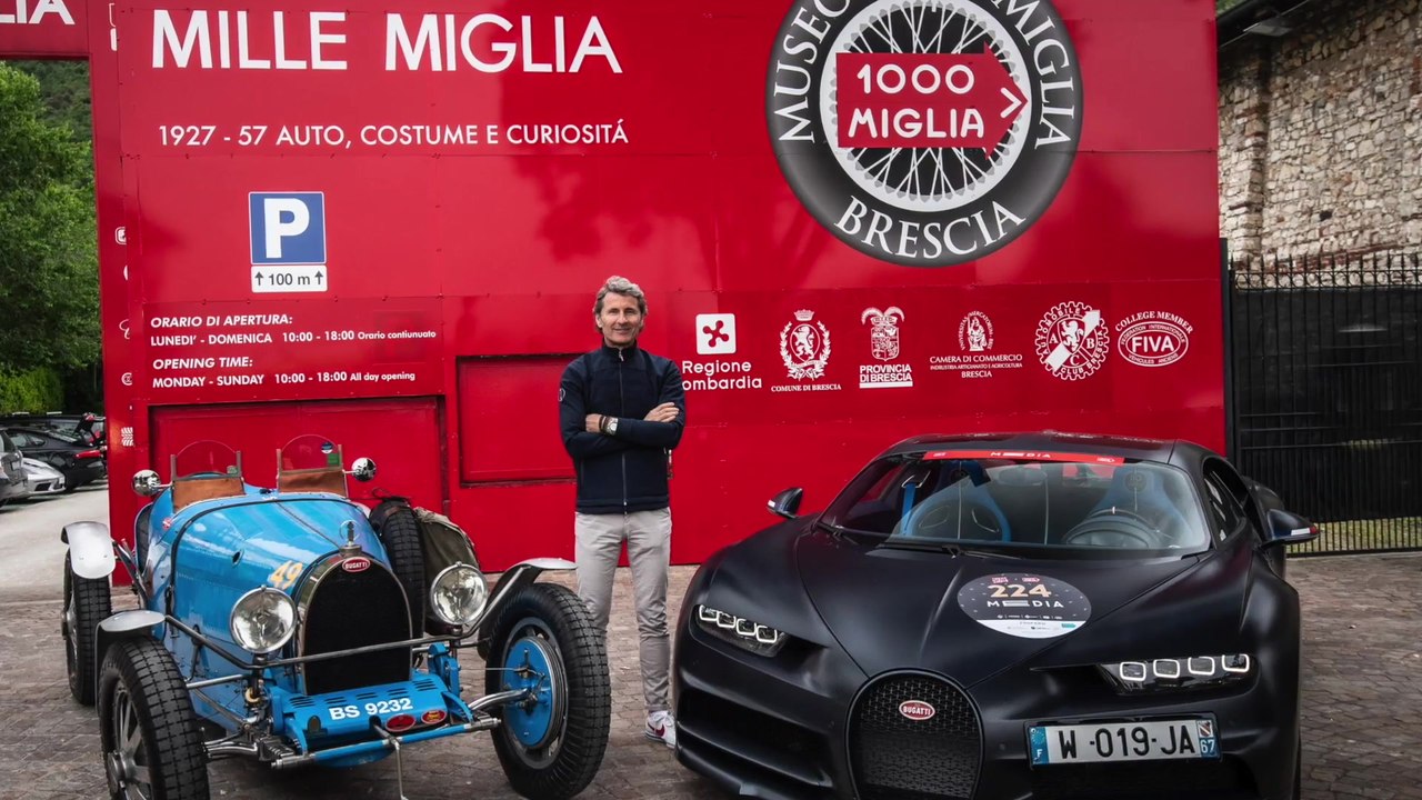 Bugatti auf der Mille Miglia 2019 - Tag 1