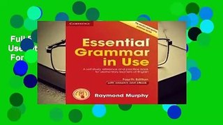 Full E-book  Essential Grammar in Use with Answers and Interactive eBook  For Kindle