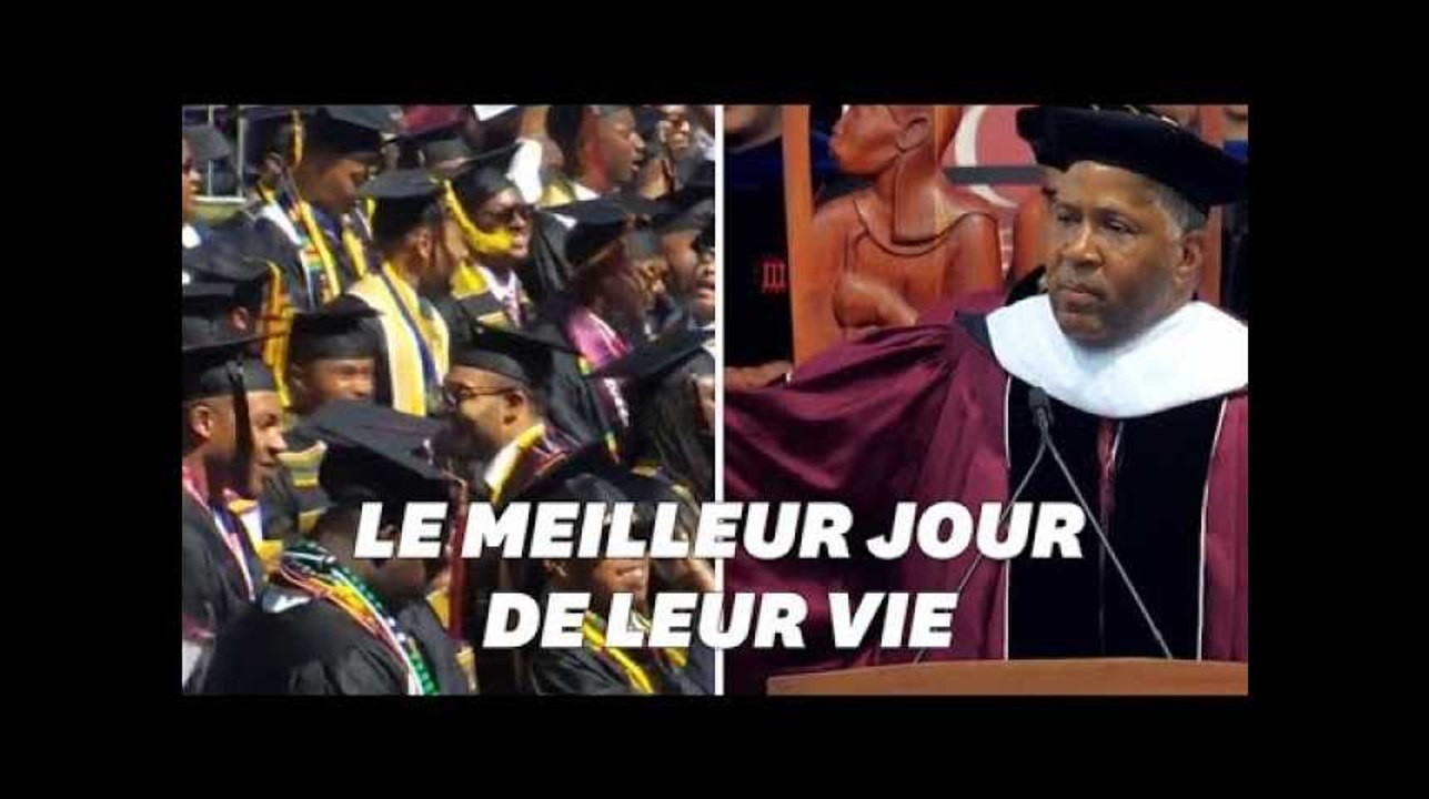 Ces étudiants n’auraient jamais espéré terminer leurs études de cette manière