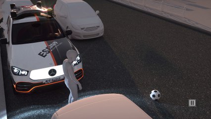 Mercedes-Benz ESF 2019: Pedestrian Warning