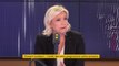 Marine Le Pen demande à Emmanuel Macron de s'exprimer sur le cas de Vincent Lambert. 