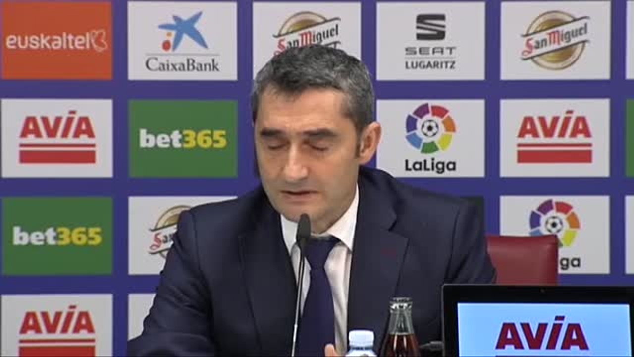 Valverde: "Partidos así nos vienen bien, porque nos ponen en nuestro sitio"