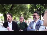 L'arch. Carlo Ferraro candidato sindaco M5S incontra DE GIGLIO Alberto cand parlam europee  19.5.19