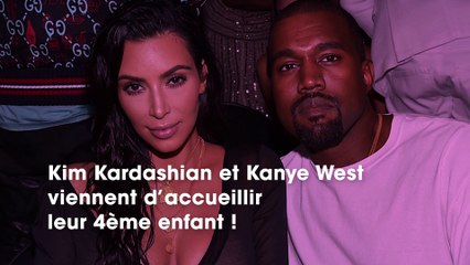 Le prénom du 4ème enfant de Kim Kardashian et Kanye West jugé "imprononçable"